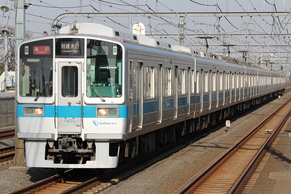 小田急1000形1251×6<br class="br-sp" />(1251F)(1251編成)の写真