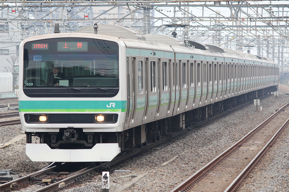 JR東日本  E231系 マト109編成