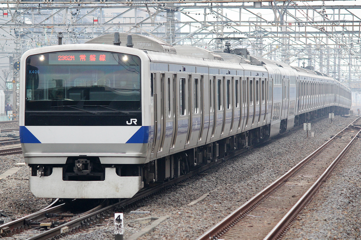 JR東日本  E531系 カツK406編成