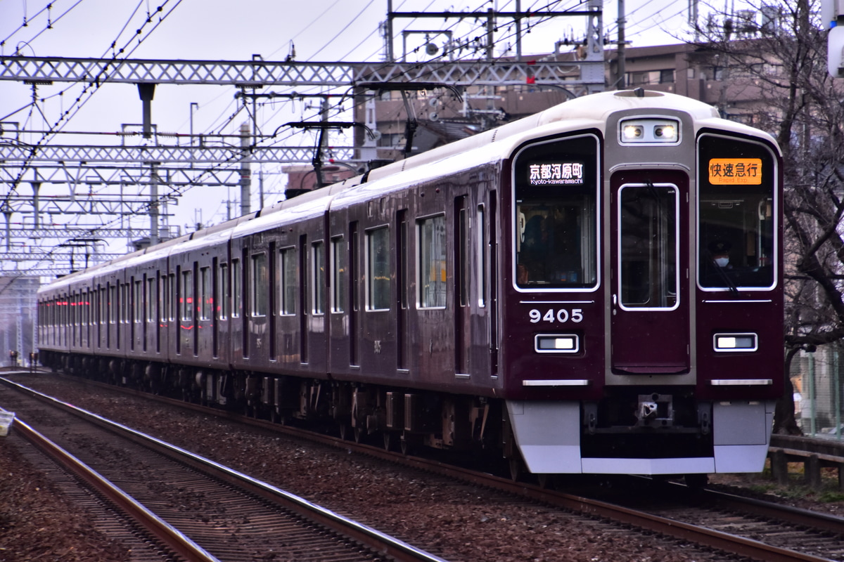 阪急電鉄 正雀車庫 9300系 9305F