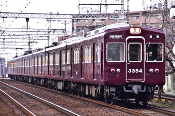 阪急電鉄 正雀車庫 3300系 3324F