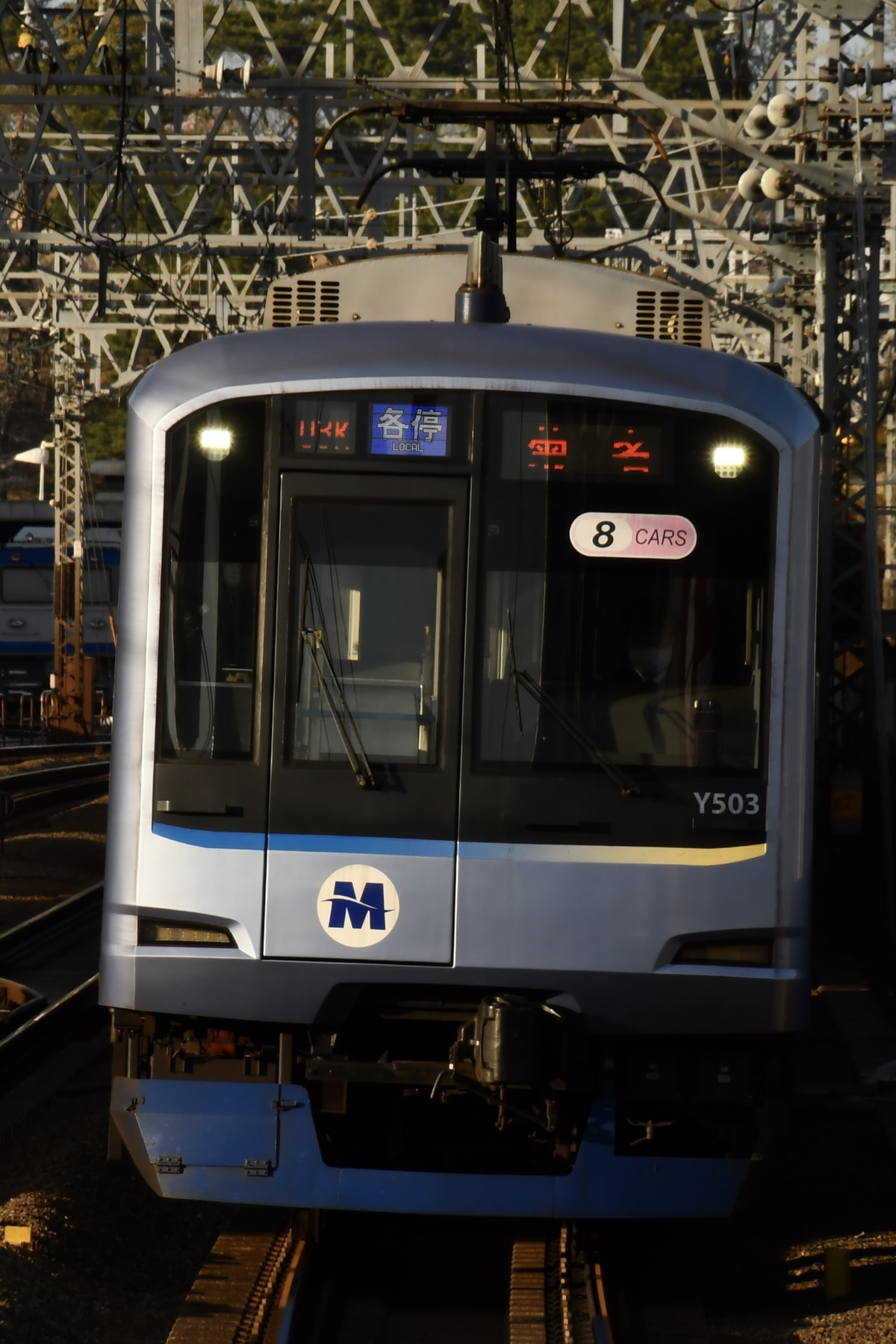 横浜高速鉄道 元住吉検車区 Y500系 Y513F
