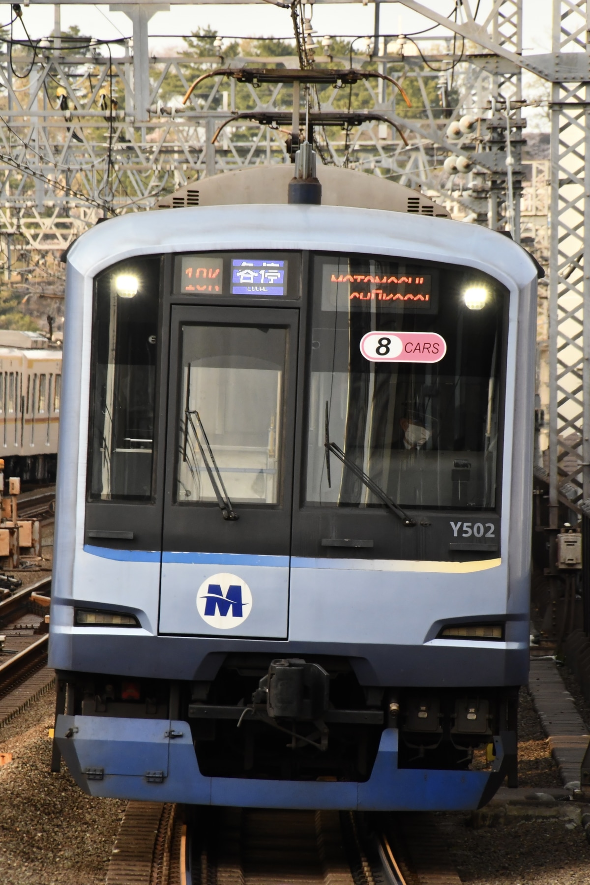 横浜高速鉄道 元住吉検車区 Y500系 Y512F
