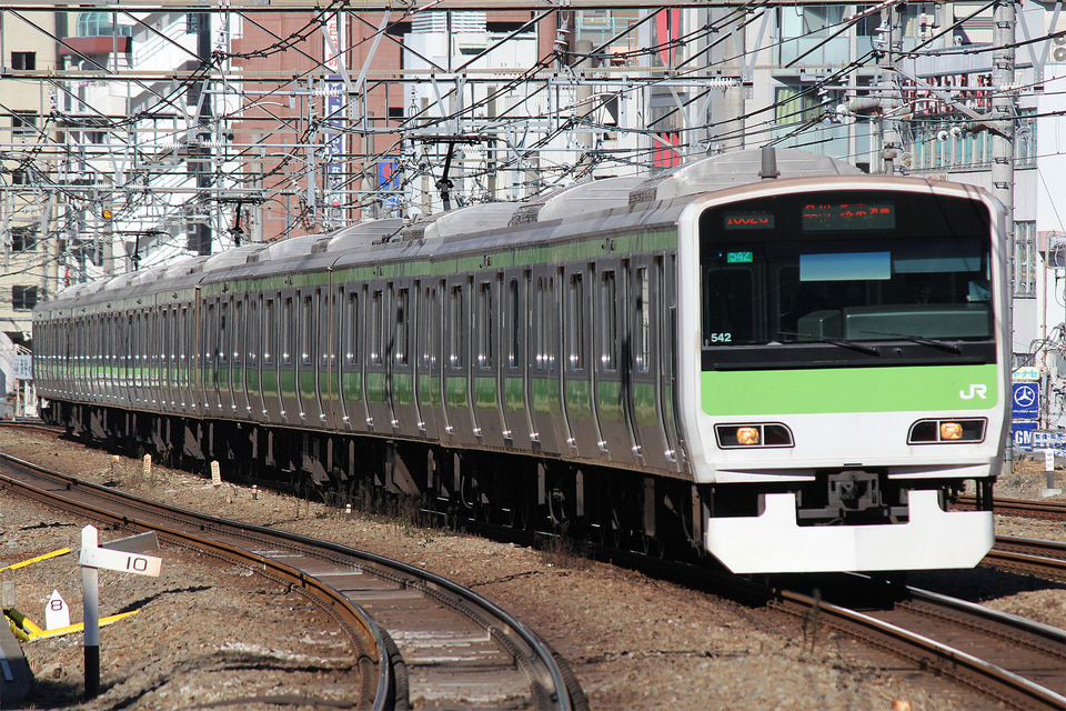 JR東E231系トウ542編成<br class="br-sp" />(トウ542)の写真