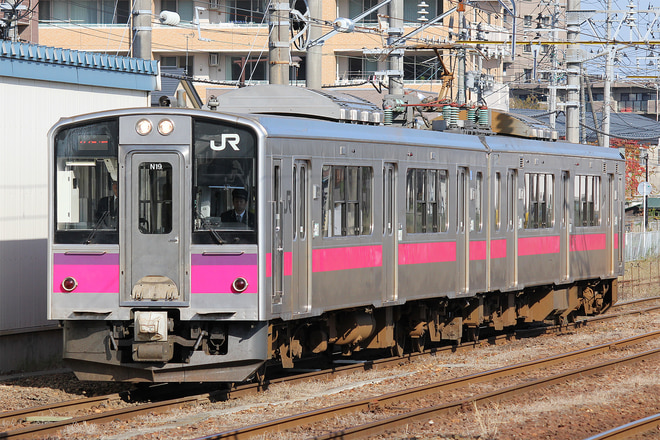 701系N19編成を秋田駅で撮影した写真