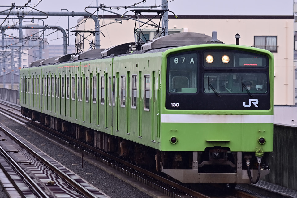 JR西201系ND614編成の写真