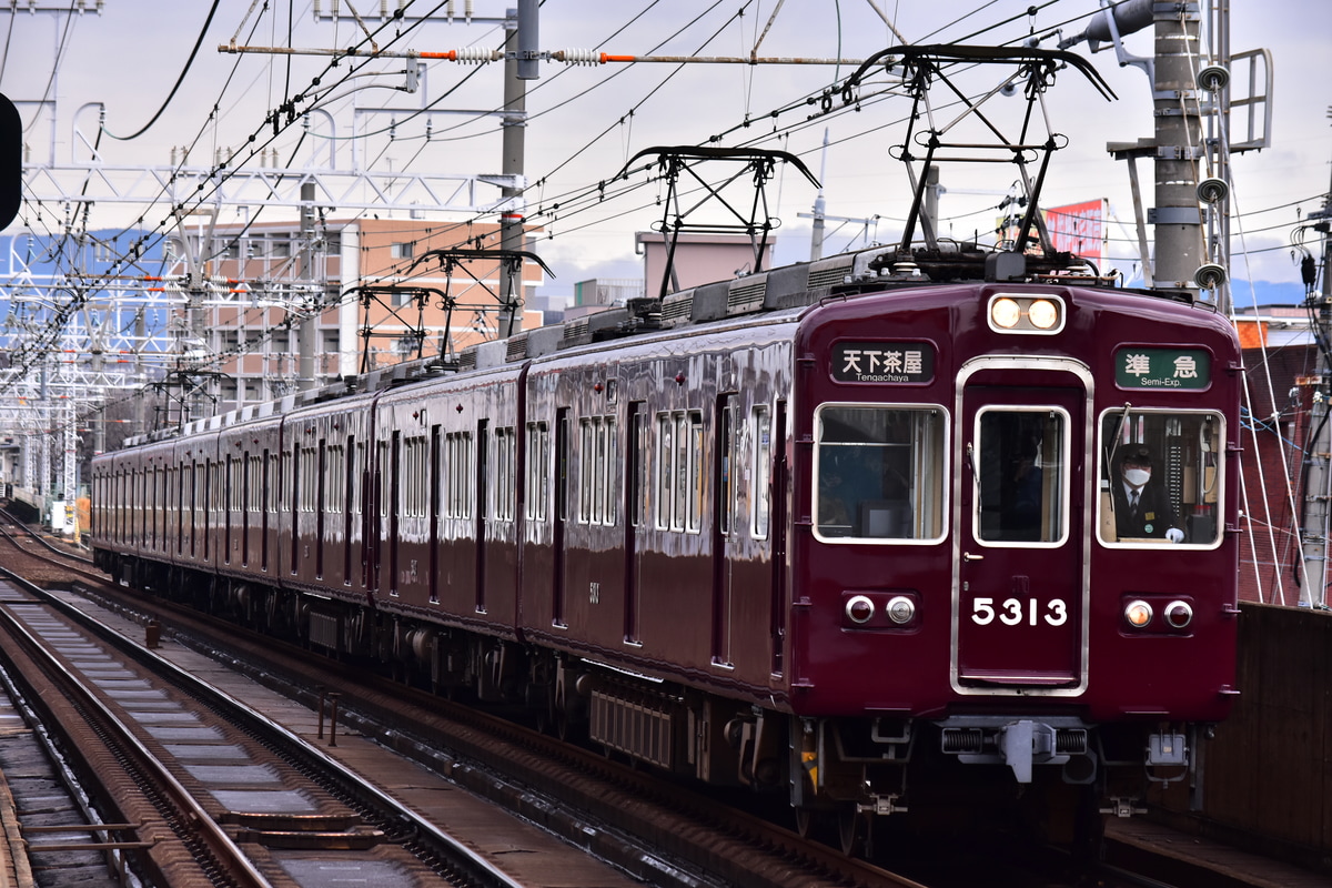 阪急電鉄 正雀車庫 5300系 5313F