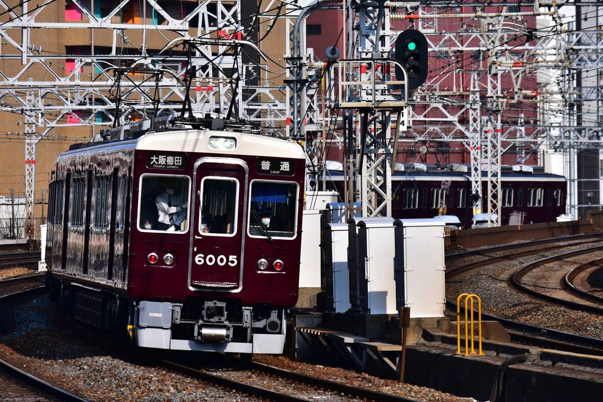 阪急電鉄 平井車庫 6000系 6005F