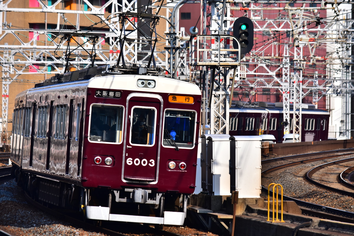 阪急電鉄 平井車庫 6000系 6003F