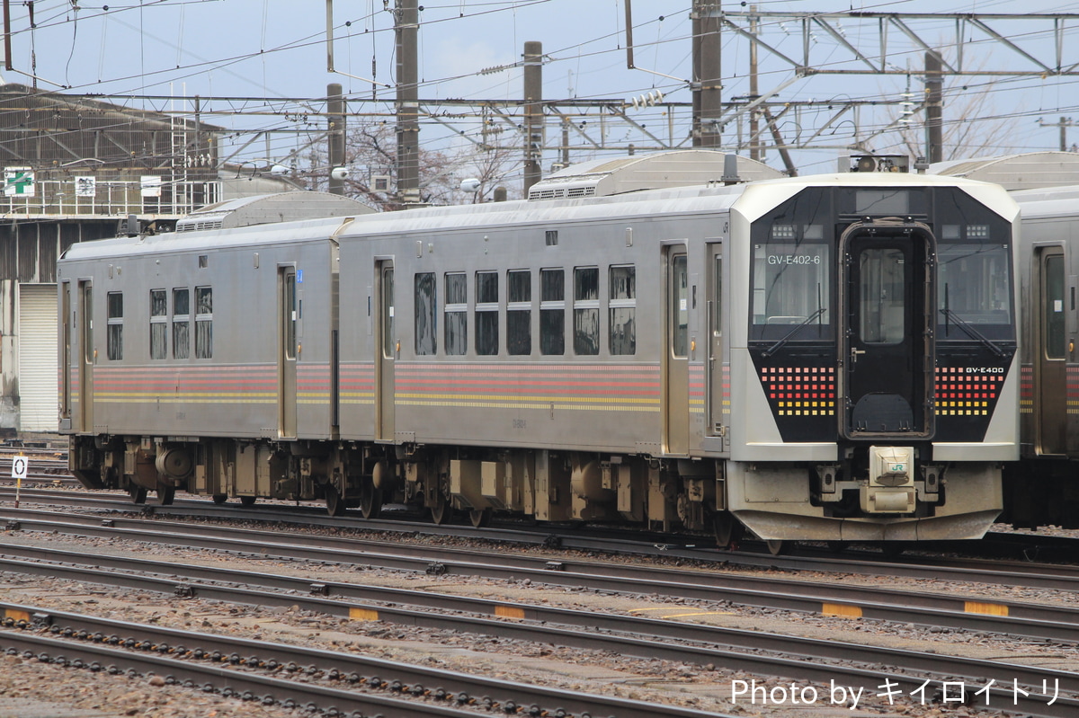 JR東日本 新津運輸区 GV-E400系 6編成