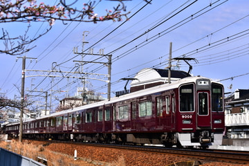 阪急電鉄 西宮車庫 9000系 9002F