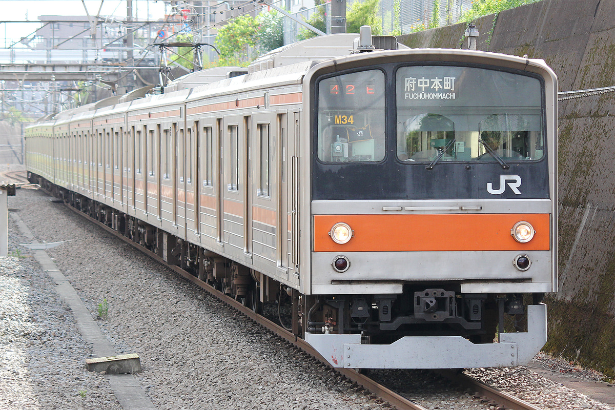 JR東日本  205系 ケヨM34編成