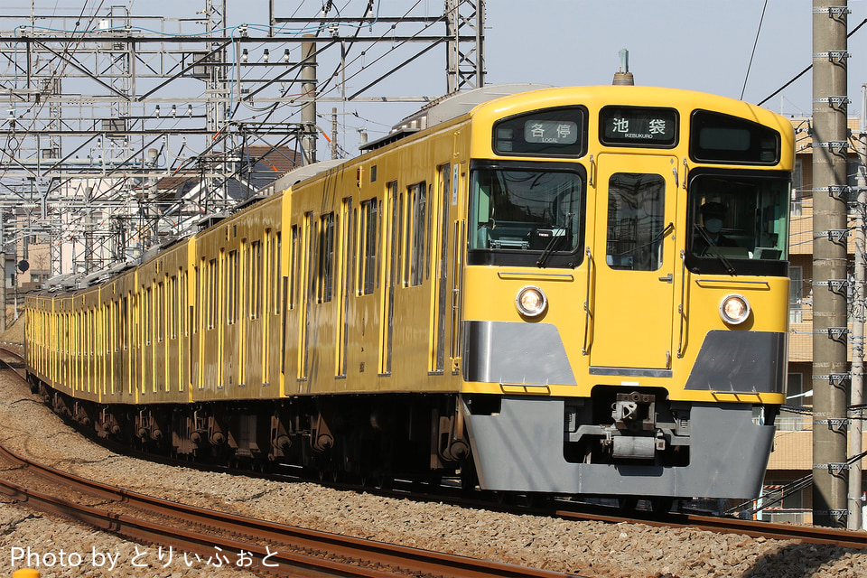 西武2000系2063F<br class="br-sp" />(2063編成)の写真