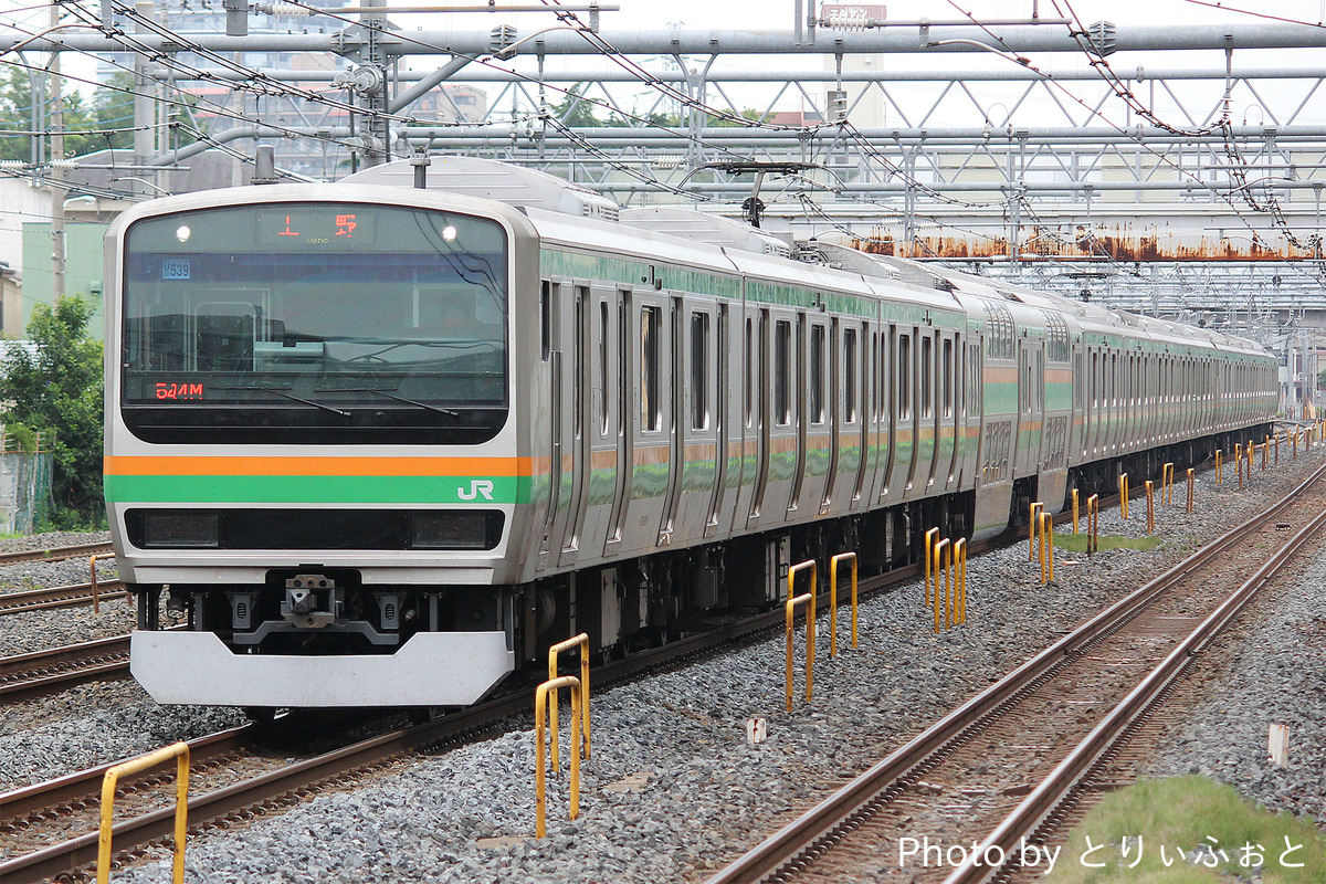 JR東日本  E231系 ヤマU539編成