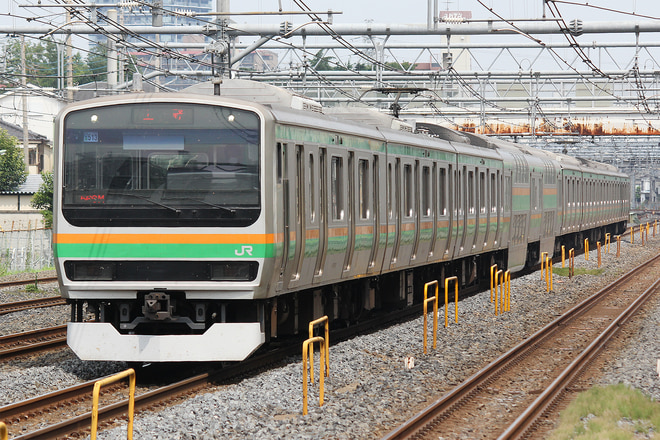 E231系ヤマU513編成を西川口駅で撮影した写真