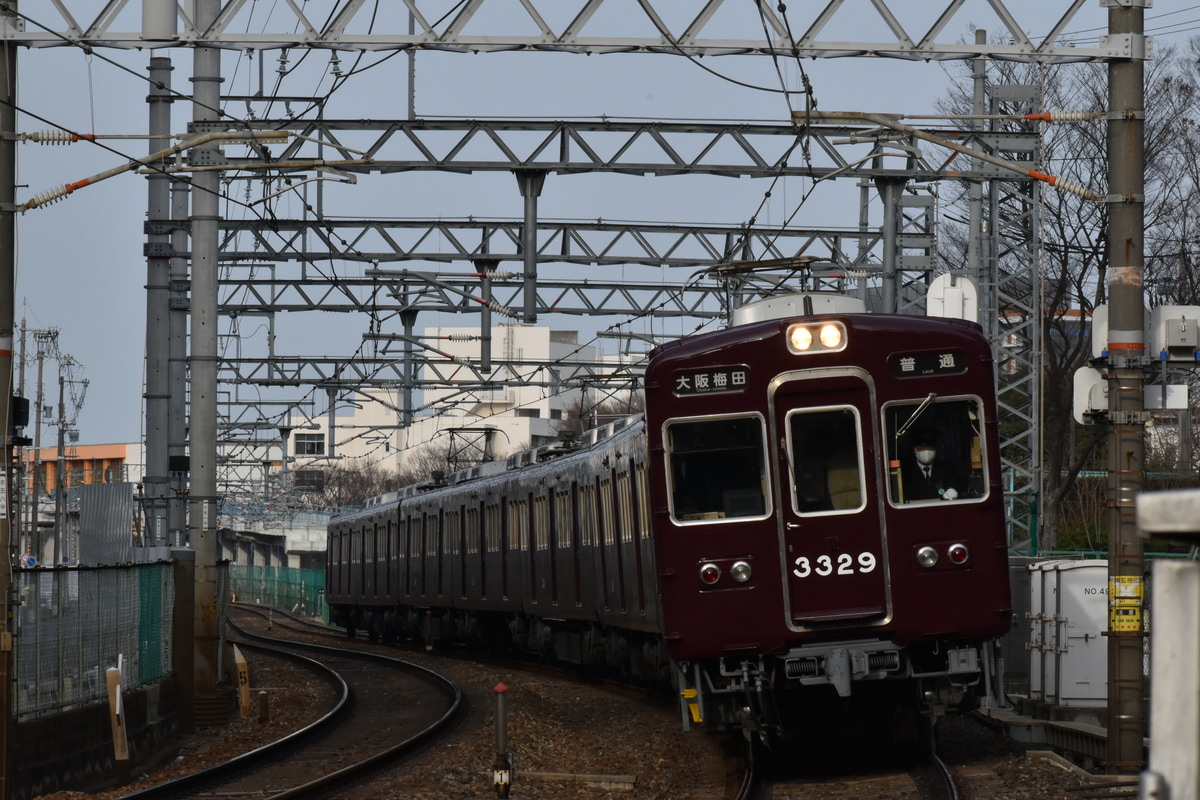 阪急電鉄  3300系 3329F