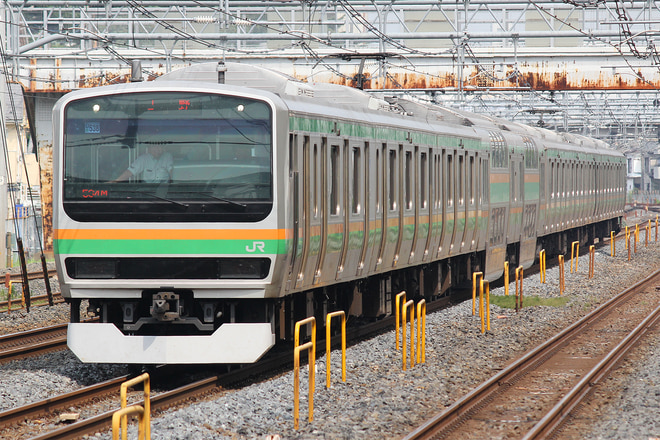 E231系ヤマU538編成を西川口駅で撮影した写真