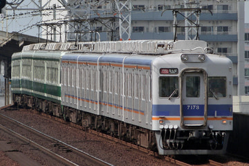 南海電気鉄道 住ノ江検車区 7100系 7173F