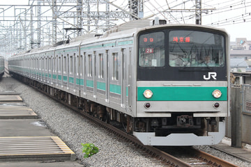 JR東日本  205系 ハエ28編成