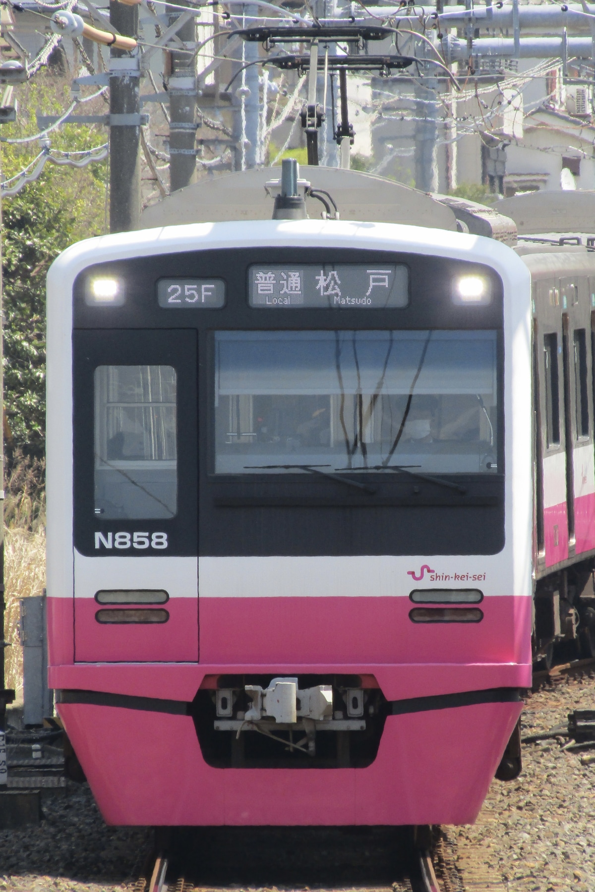 新京成電鉄 くぬぎ山車両基地 n800形 n858f