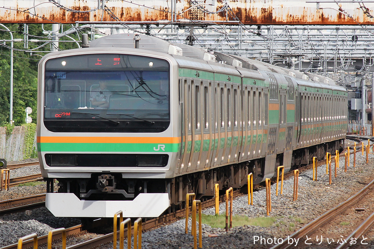 JR東日本  E231系 ヤマU527編成