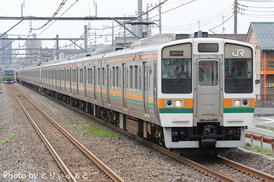 JR東211系タカB6編成<br class="br-sp" />(タカB6)の写真