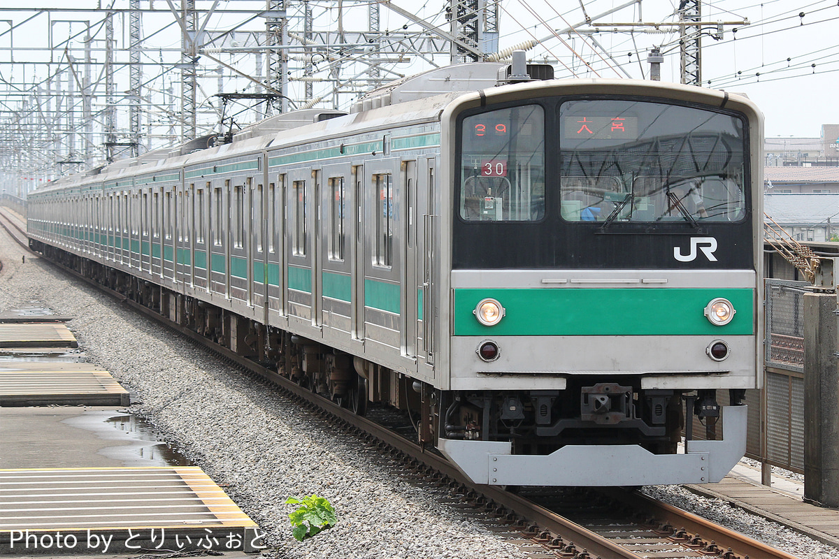 JR東日本  205系 ハエ30編成