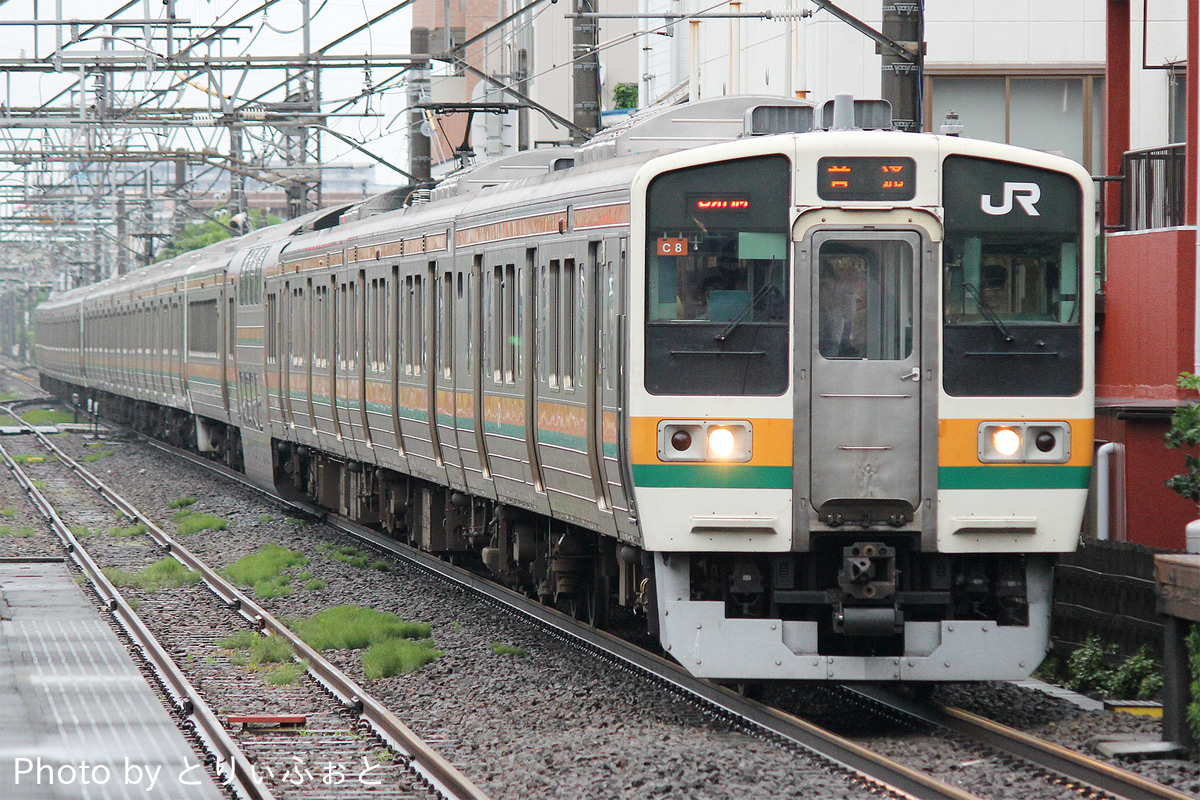 JR東日本  211系 タカC8編成