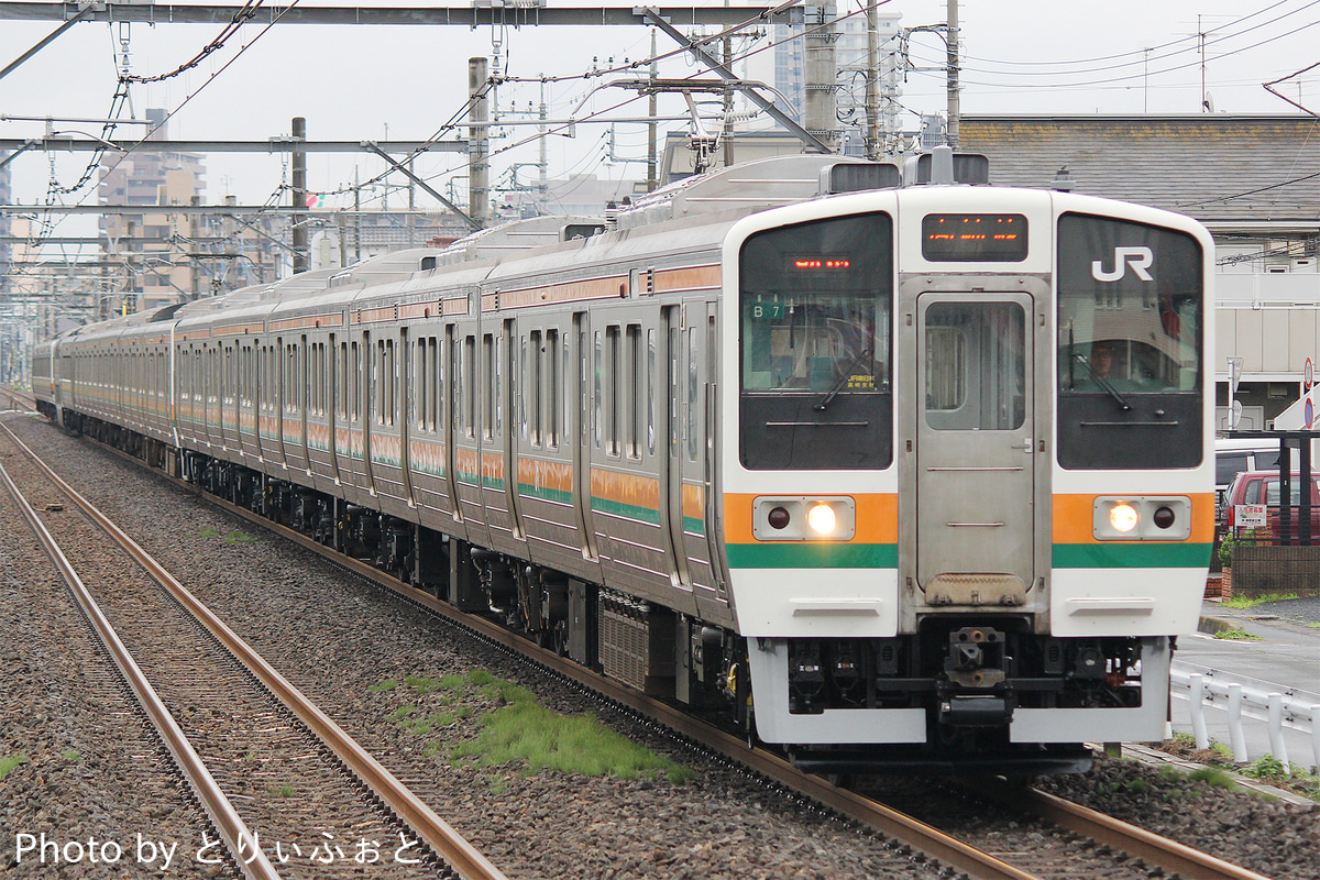 JR東日本  211系 タカB7編成