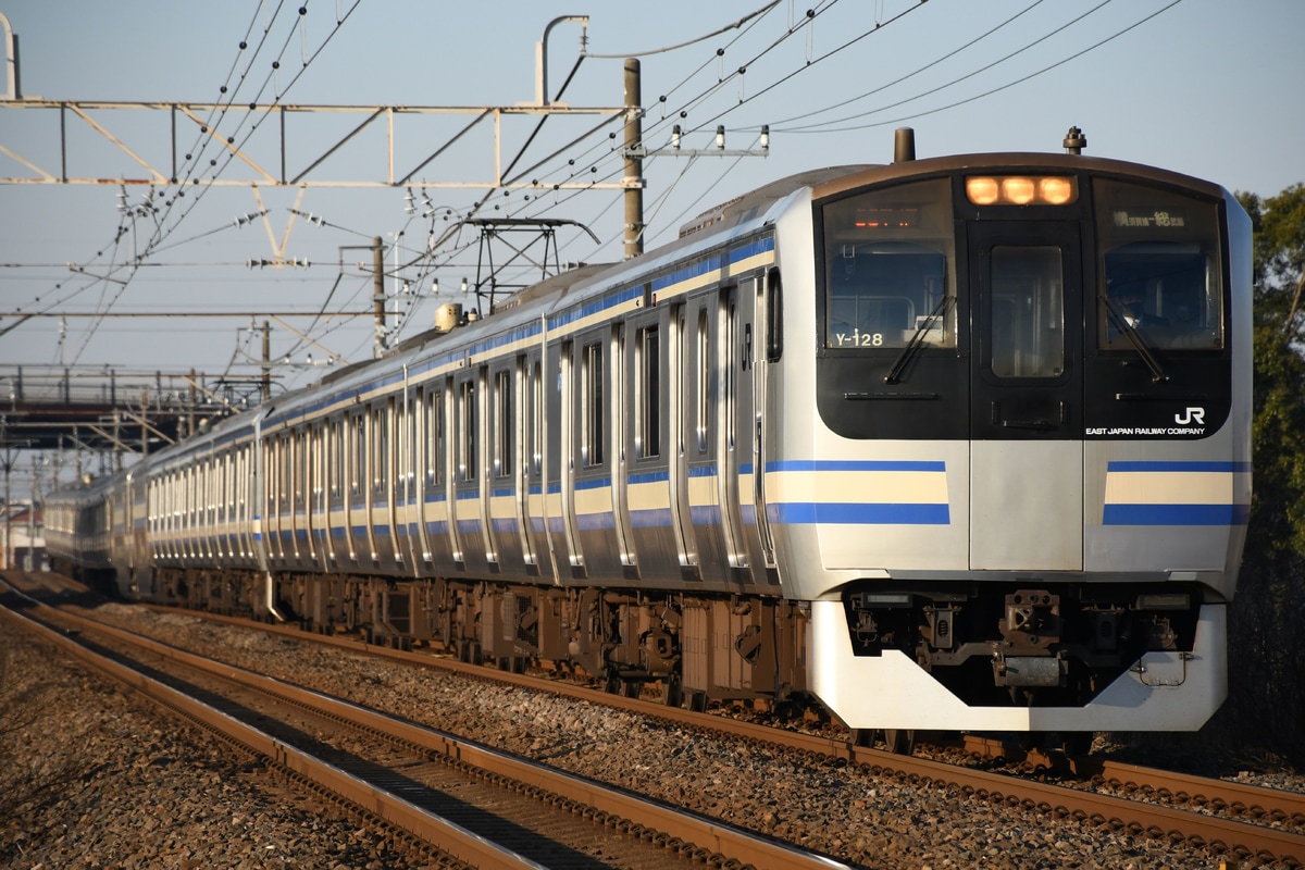 JR東日本 鎌倉車両センター本所 E217系 クラY-128編成