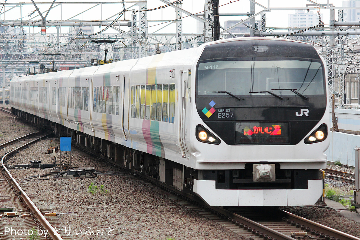 JR東日本  E257系 モトM-112編成