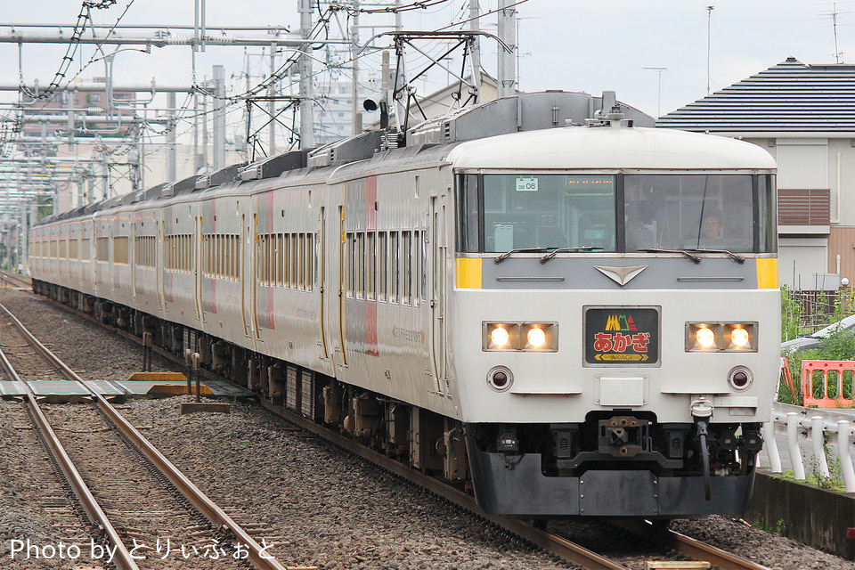 JR東185系オオOM06編成<br class="br-sp" />(オオOM06)(OM06編成)の写真