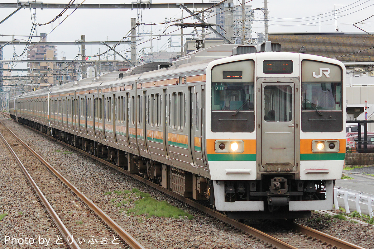 JR東日本  211系 タカB11編成