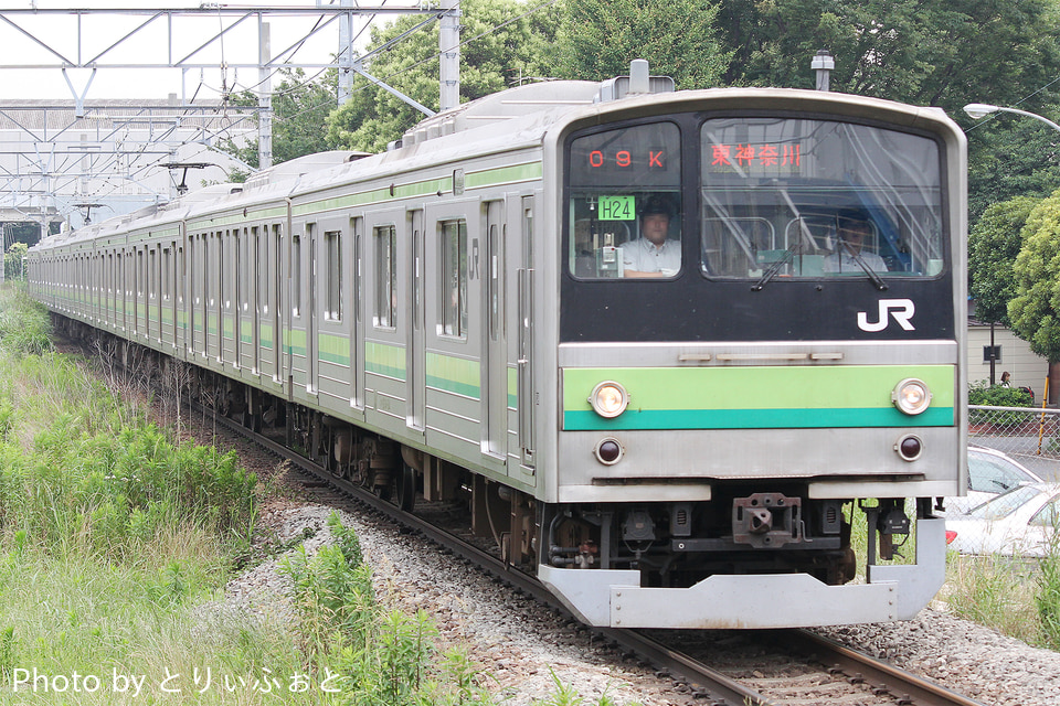 JR東205系クラH24編成<br class="br-sp" />(H24編成)(H24編成)の写真