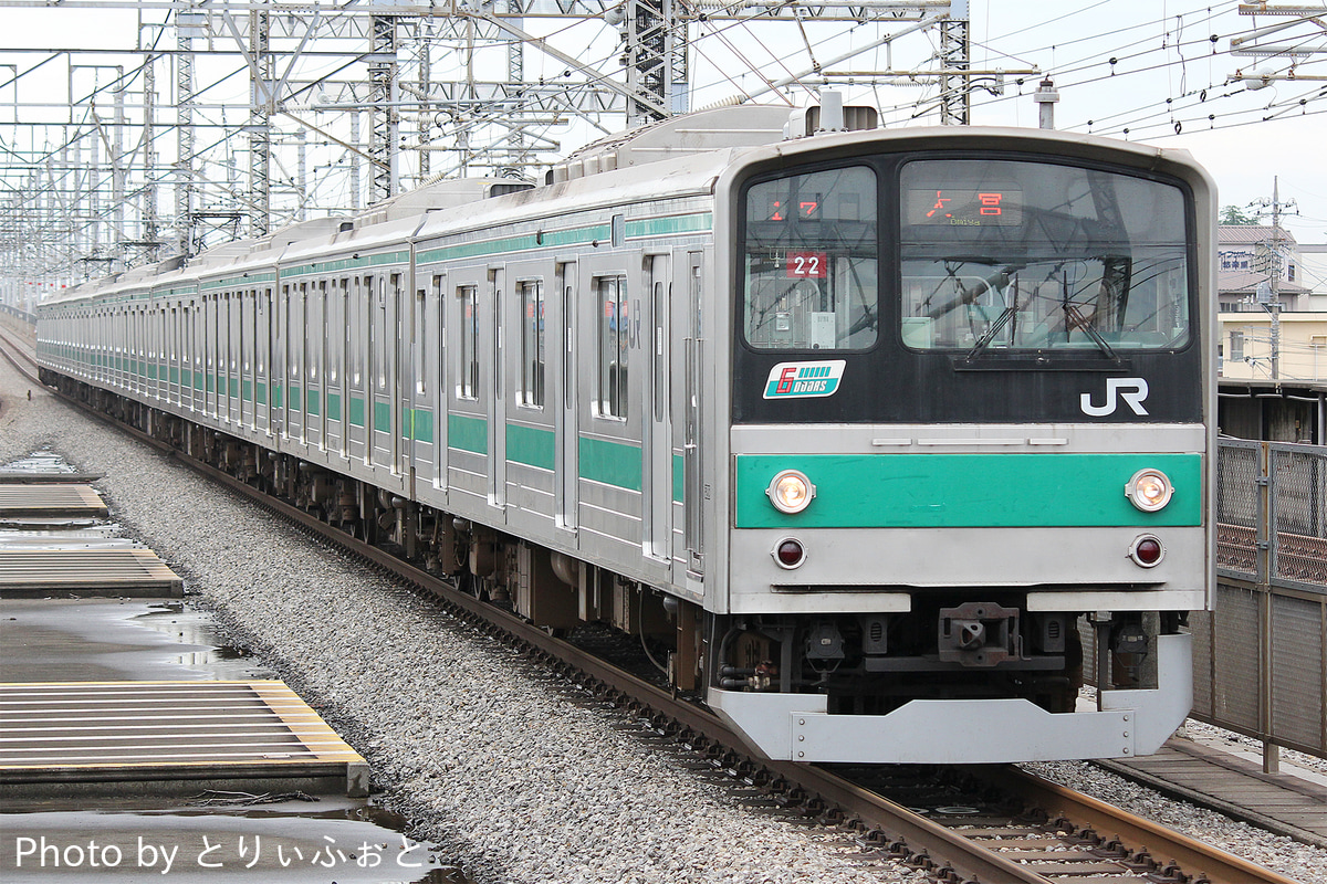 JR東日本  205系 ハエ22編成