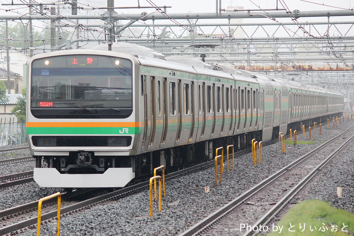 JR東日本  E231系 ヤマU507編成