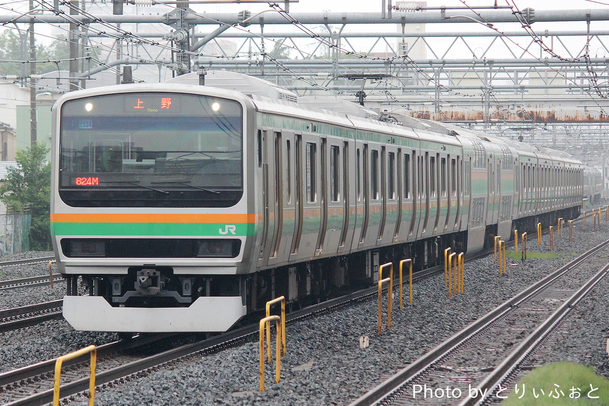 JR東日本  E231系 ヤマU534編成