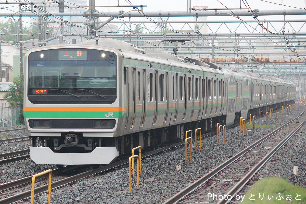 JR東日本  E231系 ヤマU584編成