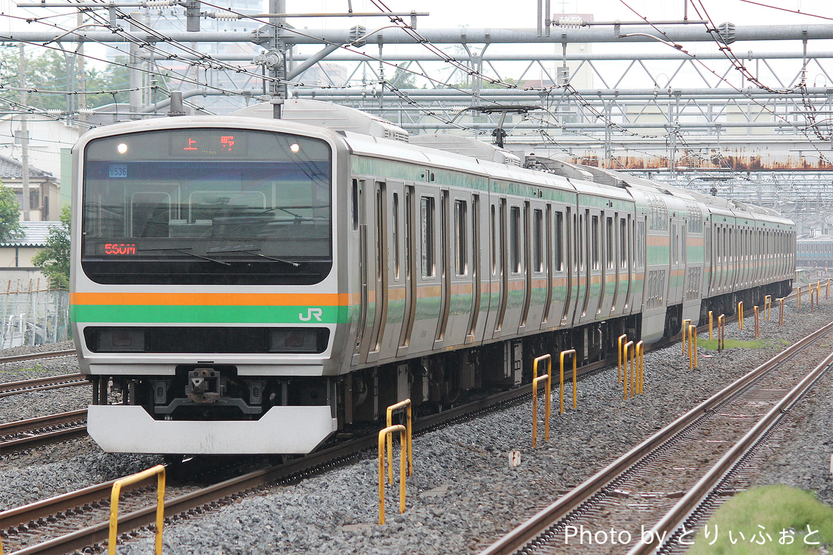 JR東日本  E231系 ヤマU536編成