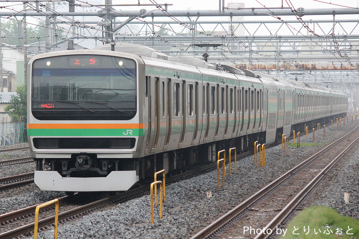 JR東日本  E231系 ヤマU529編成