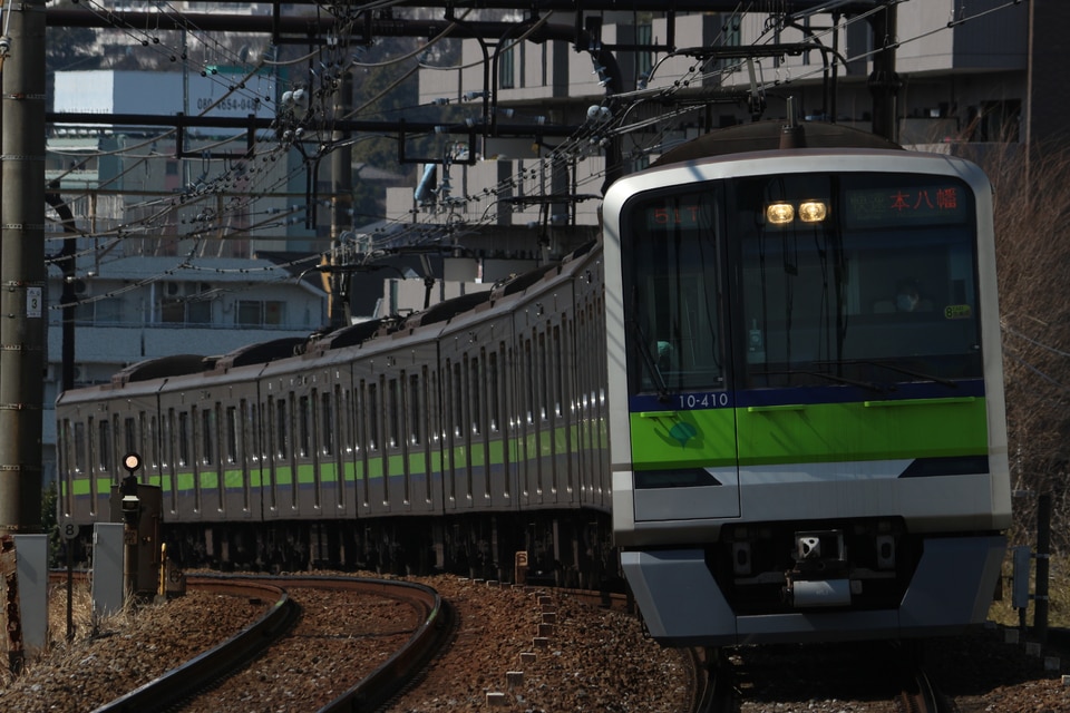 都営10-300形10-410編成(10-410F)（大島車両検修場）（廃車済）の編成