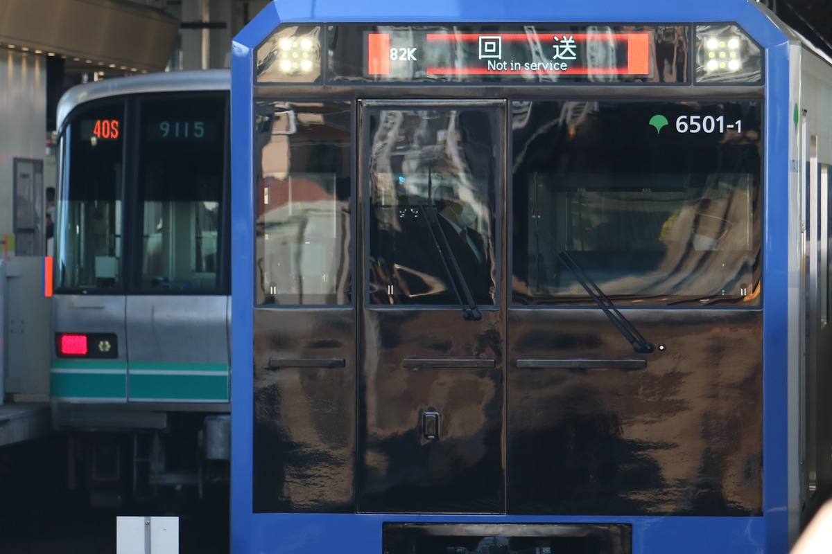 東京都交通局 志村車両検修場 6500形 6501F