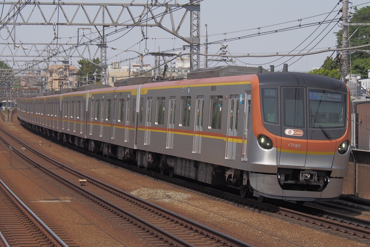 東京メトロ 和光検車区 17000系 17189F