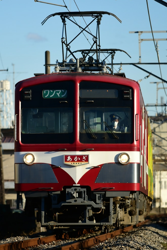 流山検車区5000形Mc5105+Mc5003を小金城趾～鰭ケ崎間で撮影した写真