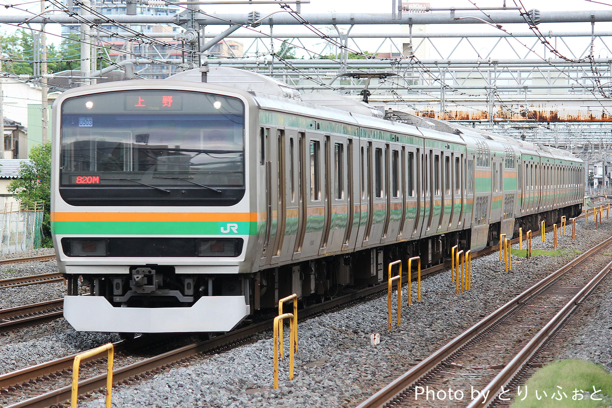 JR東日本 小山車両センター E231系 ヤマU503編成