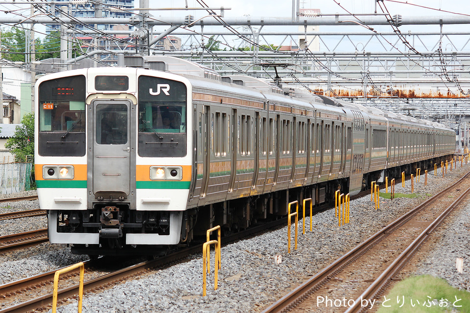 JR東211系タカC11編成<br class="br-sp" />(タカC11)の写真
