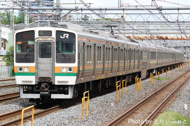 高崎車両センター211系タカC11編成を西川口駅で撮影した写真