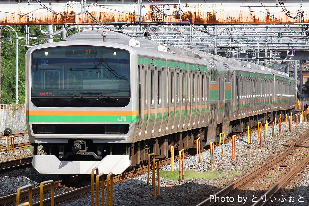 JR東日本 小山車両センター E231系 ヤマU538編成