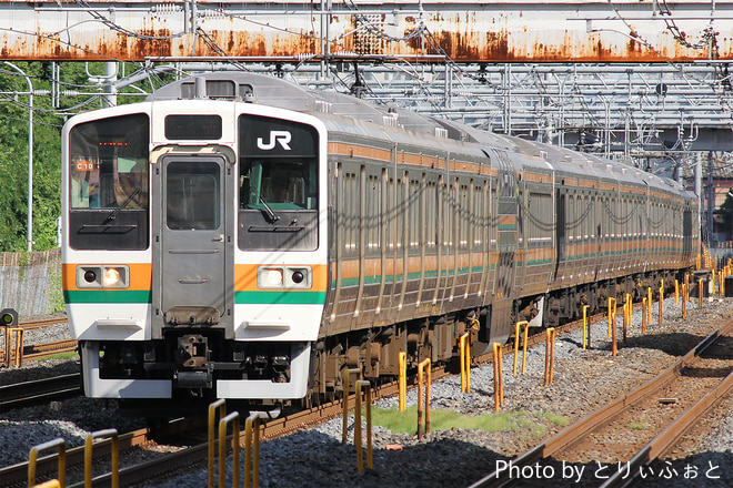 高崎車両センター211系タカC10編成を西川口駅で撮影した写真