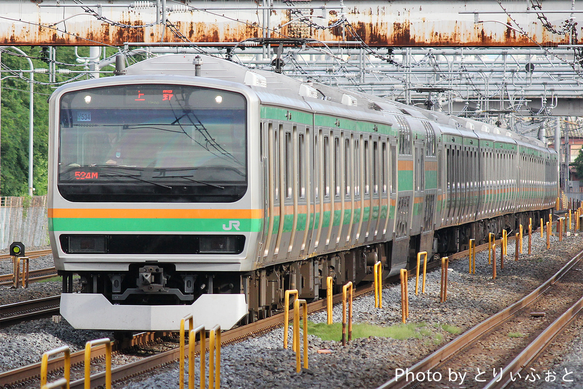 JR東日本 小山車両センター E231系 ヤマU534編成